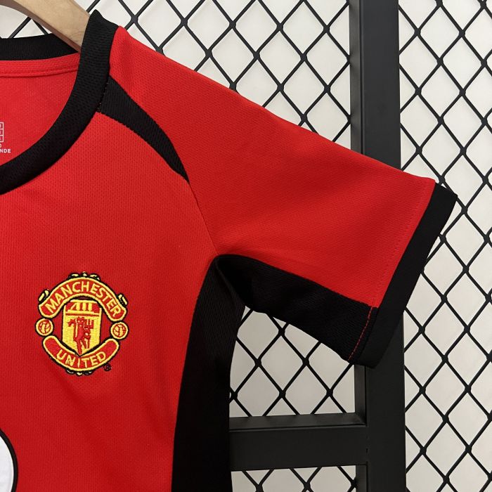 02-04 Manchester United Home Retro Kid Kits