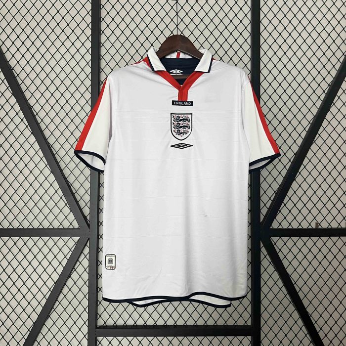 2004 England Home Retro Kit