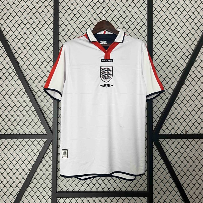 2004 England Home Retro Kit