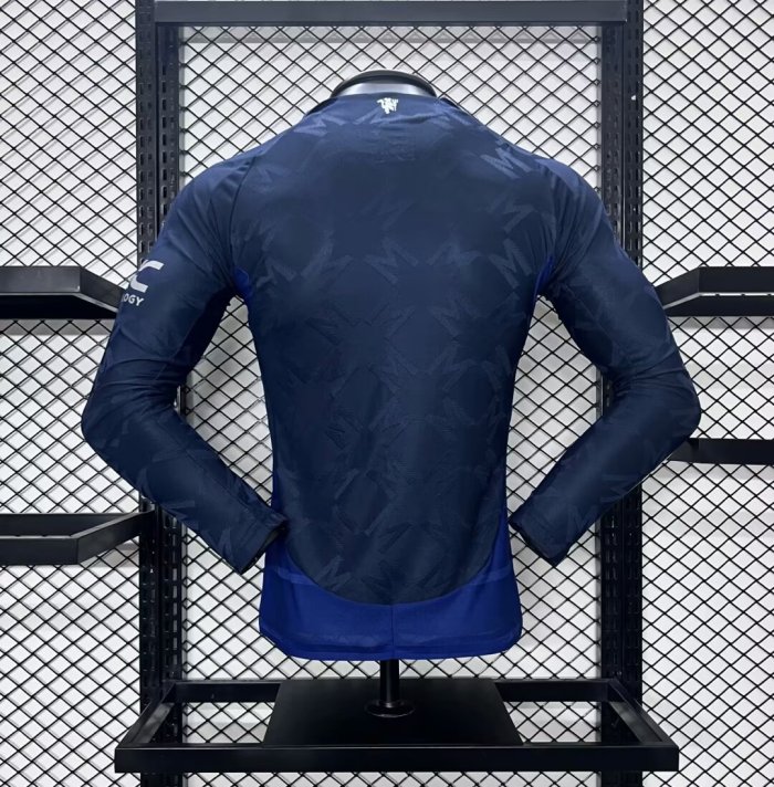 24-25 Manchester United Away Long Sleeve Player Version