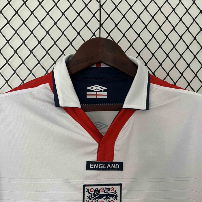 2004 England Home Retro Kit