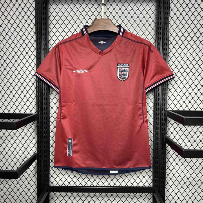 2002 England Away Retro Kit