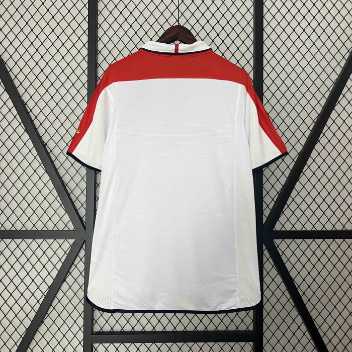 2004 England Home Retro Kit