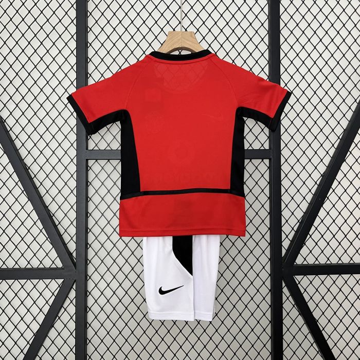 02-04 Manchester United Home Retro Kid Kits