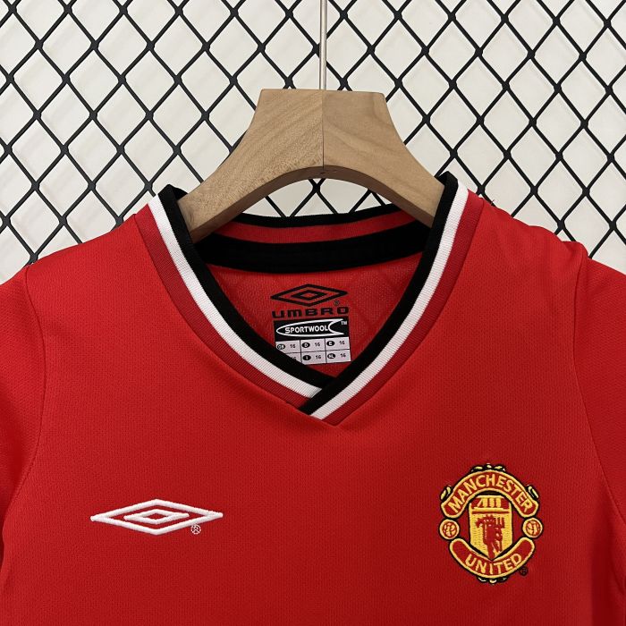00-01 Manchester United Home Retro Kid Kits
