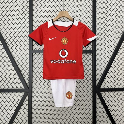 05-06 Manchester United Home Retro Kid Kits