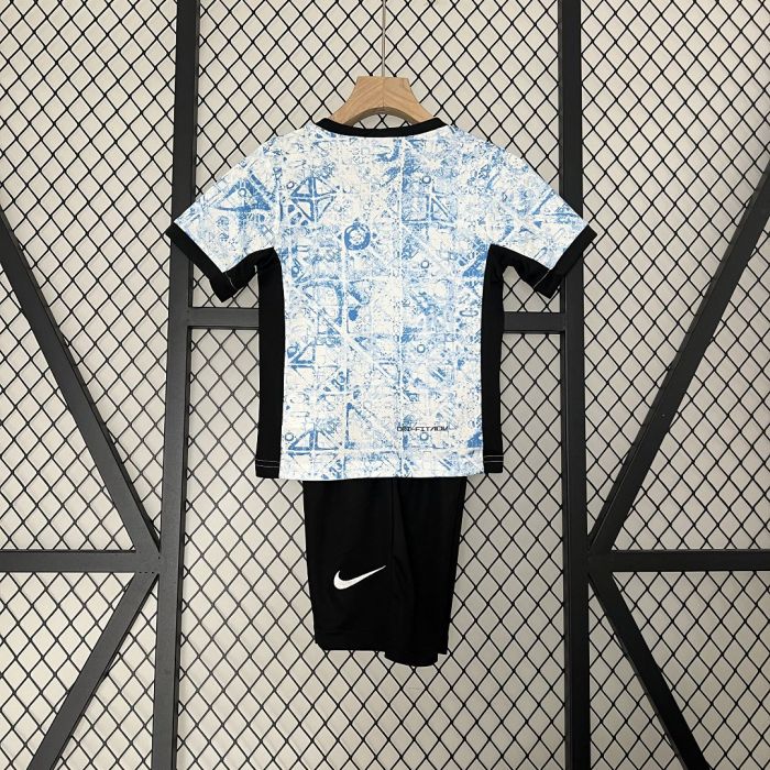 Portugal Jersey Away Kids Kits 2024