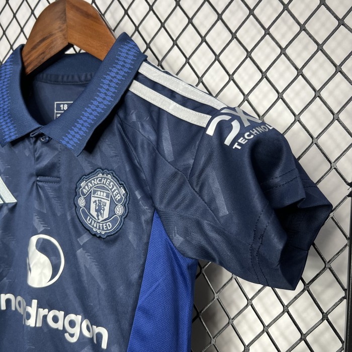 Manchester United jersey 24/25 Away Kids Kits