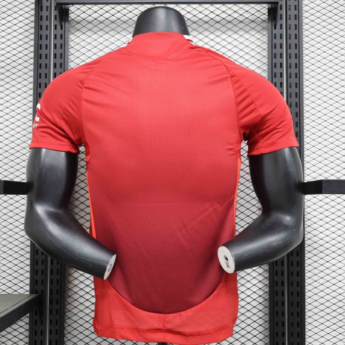 24-25 Manchester United Home Kit Player Version