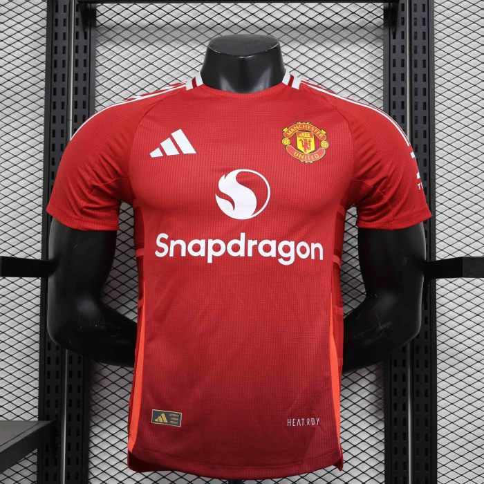 24-25 Manchester United Home Kit Player Version