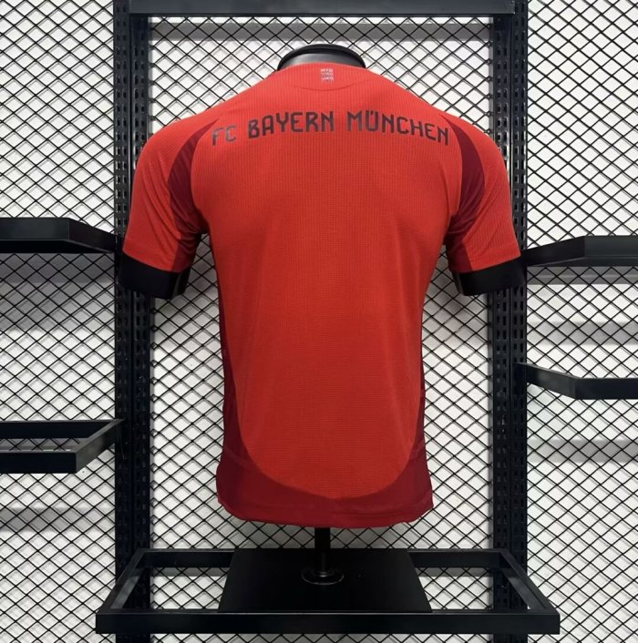 24-25 Bayern Munich Home Kit Player Version
