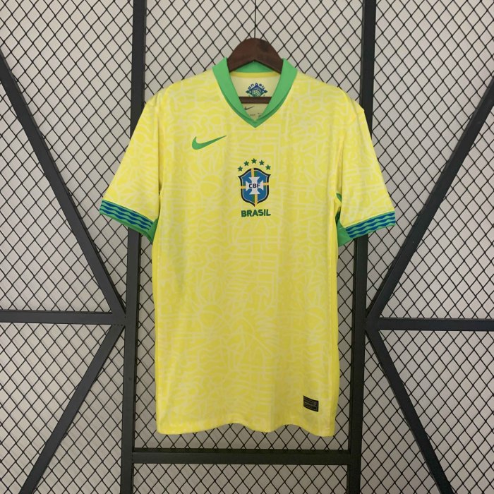 Brasil Brazil Jersey 2024 Copa America Home Shirt