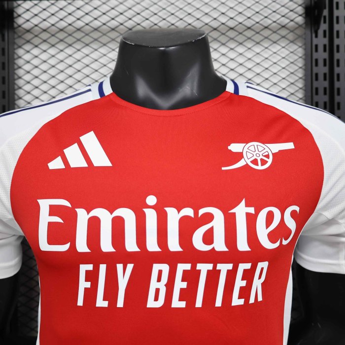 24-25 Arsenal Home Kit Player Version