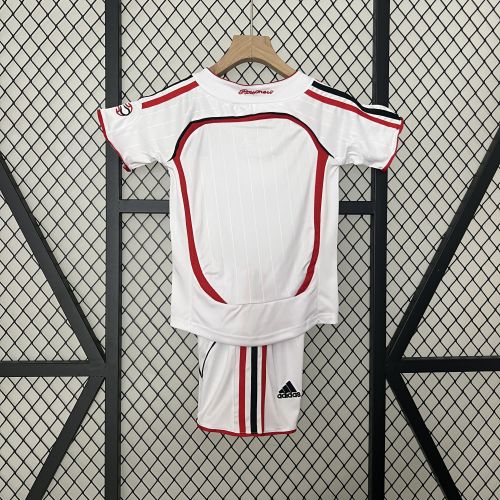 07-08 AC Milan Retro Kid UCL Final Version Kits
