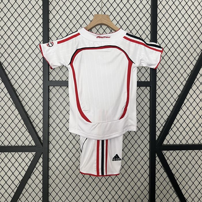 07-08 AC Milan Retro Kid UCL Final Version Kits