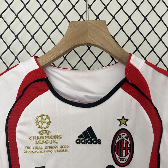 07-08 AC Milan Retro Kid UCL Final Version Kits