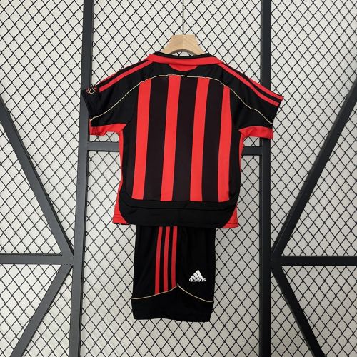 06-07 AC Milan Retro Home Kids Kits