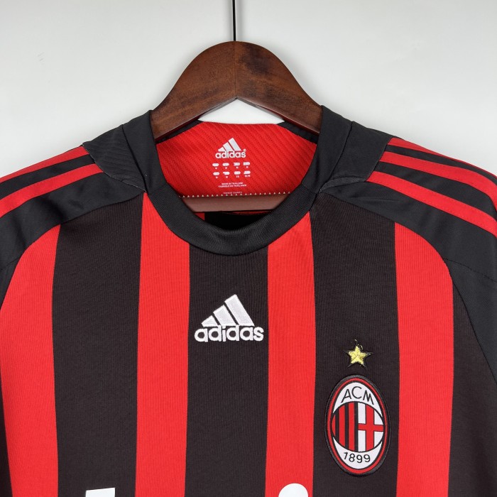 08-09 AC Milan Home Retro Kit
