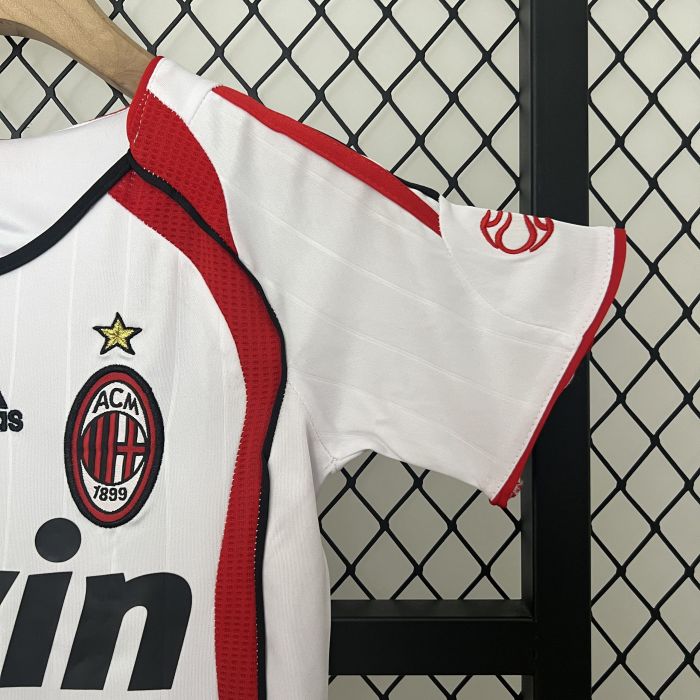 07-08 AC Milan Retro Kid UCL Final Version Kits