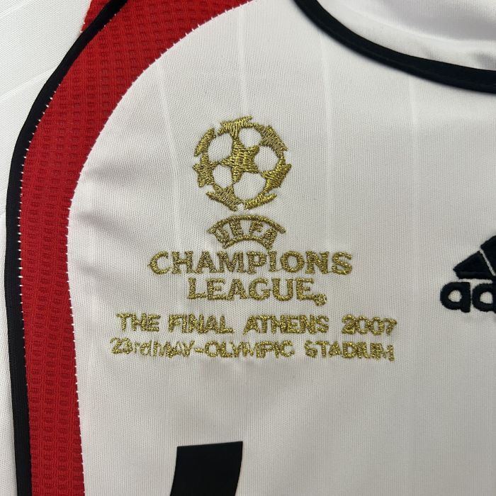 07-08 AC Milan Retro Kid UCL Final Version Kits