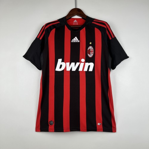 08-09 AC Milan Home Retro Kit