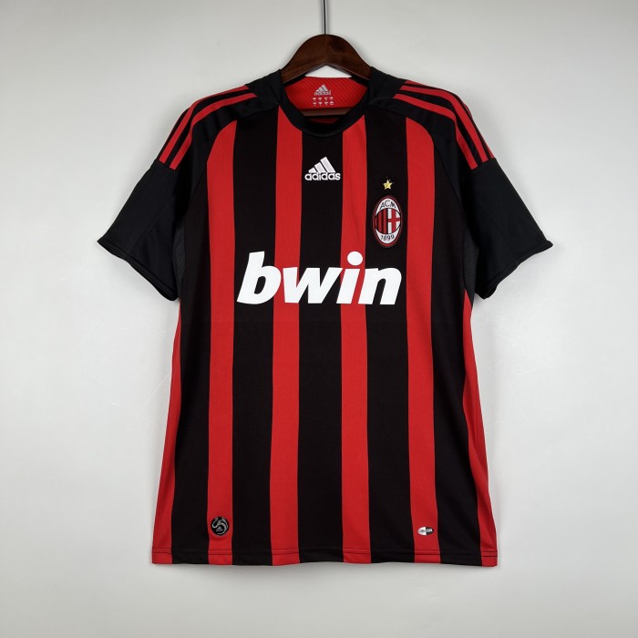 08-09 AC Milan Home Retro Kit