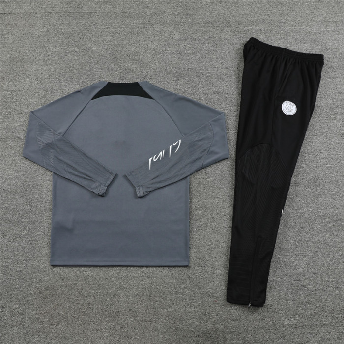 PSG tracksuit 23/24 dark gray Quater Zip Training Kit