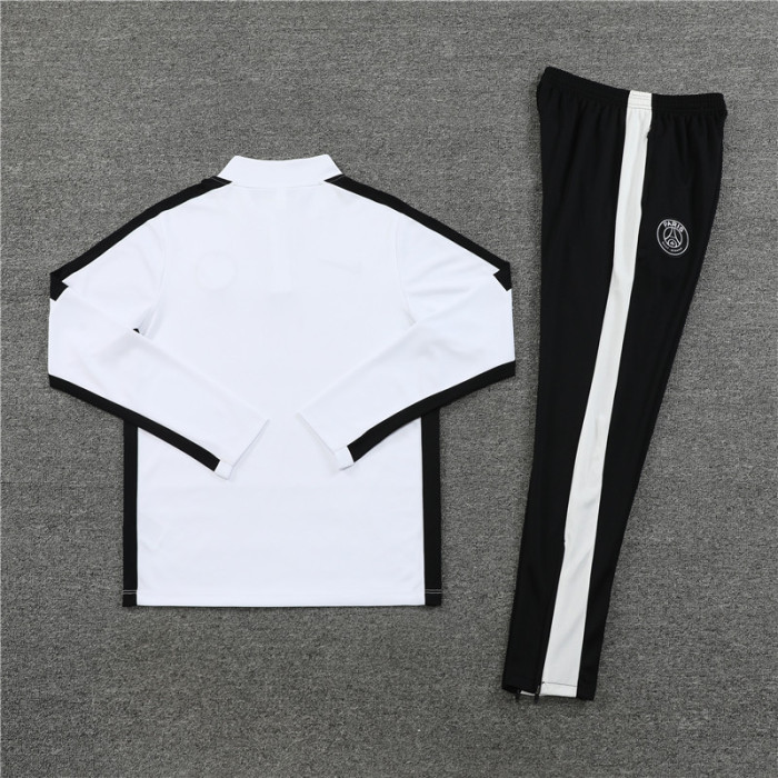 PSG tracksuit 23/24 gray with black Quater Zip Training Kit
