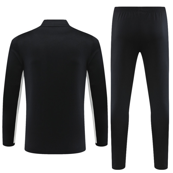 PSG tracksuit 23/24 black with white Quater Zip Training Kit