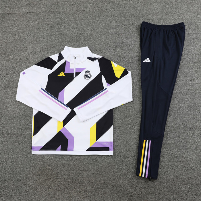 Real Madrid tracksuit 23/24 camo Quater Zip Training Kit