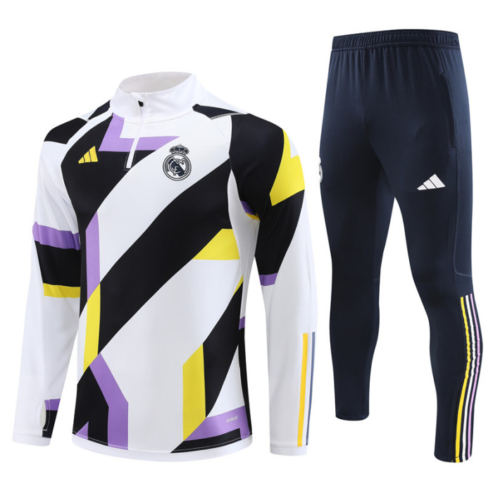 Real Madrid tracksuit 23/24 camo Quater Zip Training Kit