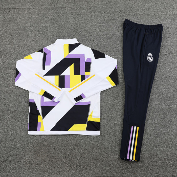 Real Madrid tracksuit 23/24 camo Quater Zip Training Kit