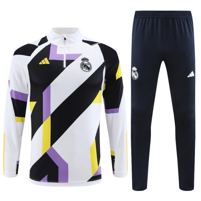 Real Madrid tracksuit 23/24 camo Quater Zip Training Kit