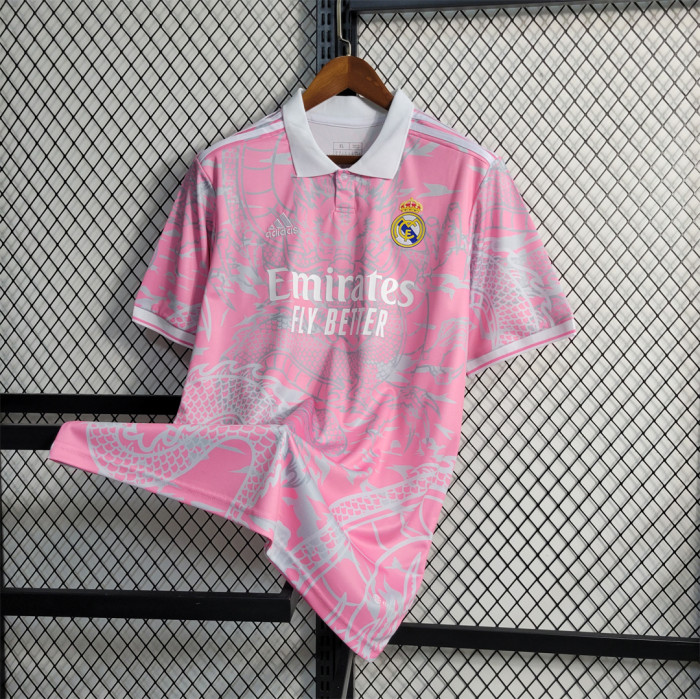 Real Madrid jersey 23-24  Dragon Pink Special Edition shirt