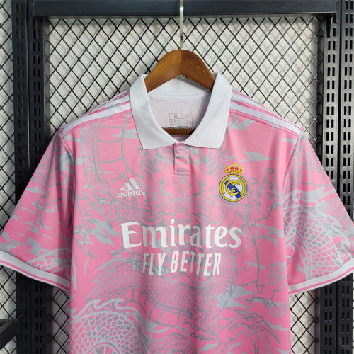 Real Madrid jersey 23-24  Dragon Pink Special Edition shirt