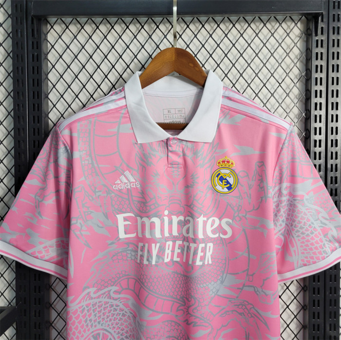 Real Madrid jersey 23-24  Dragon Pink Special Edition shirt