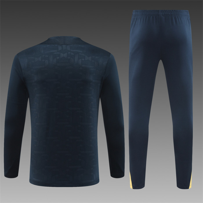 Barcelona Tracksuit 24/25 Royalblue Quater Zip Training Kit