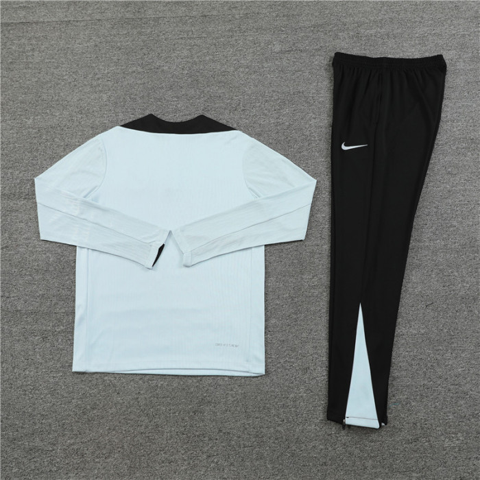Barcelona tracksuit 24/25 Light grey Quater Zip Training Kit