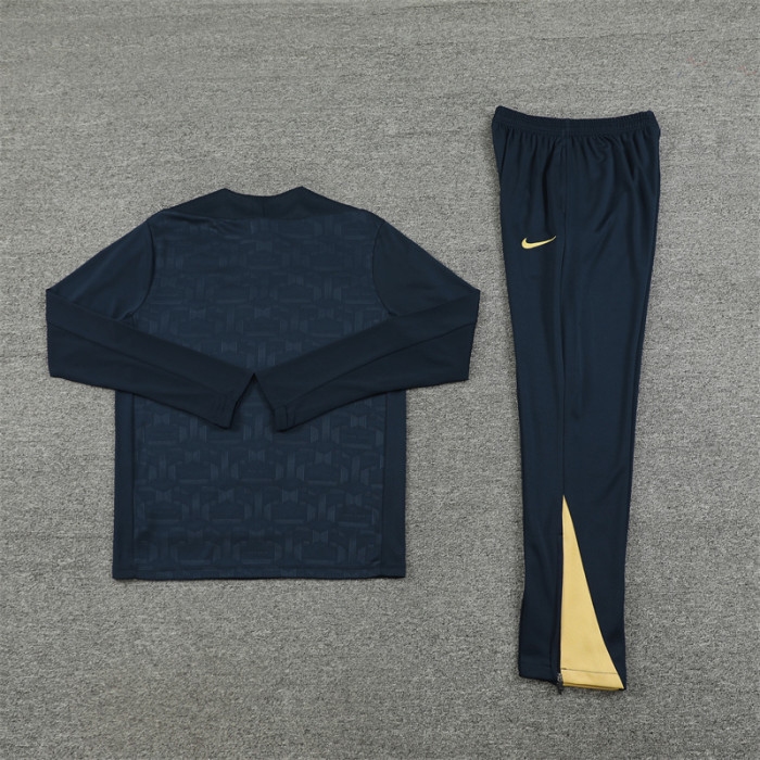 Barcelona Tracksuit 24/25 Royalblue Quater Zip Training Kit