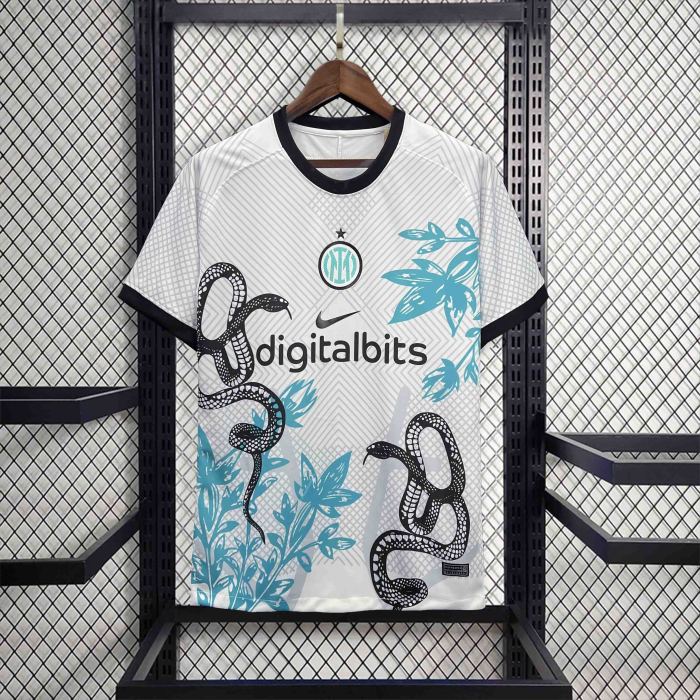 Inter de Milan jersey 24/25 Snake White Special Edition Shirt