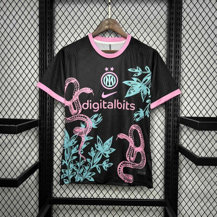 Inter de Milan jersey 24/25 Snake Black Special Edition Shirt
