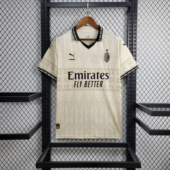 AC Milan Fouth Jersey 23/24 Beige Shirt