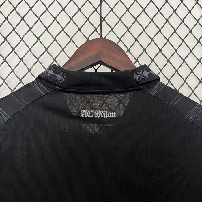 AC Milan Fouth Jersey 23/24 Black Shirt
