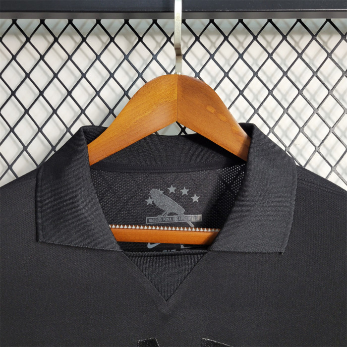 Brasil Brazil brésil trikot 2013/14 Retro Black Shirt