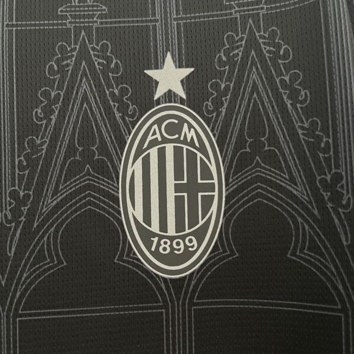 AC Milan Fouth Jersey 23/24 Black Shirt