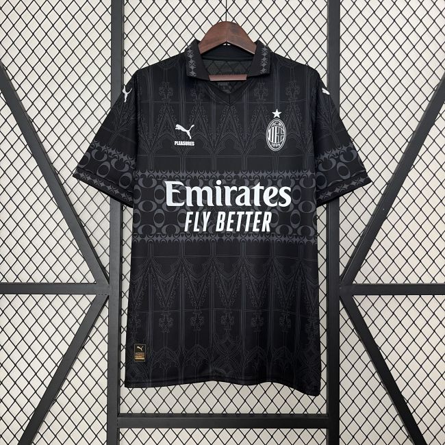 AC Milan Fouth Jersey 23/24 Black Shirt