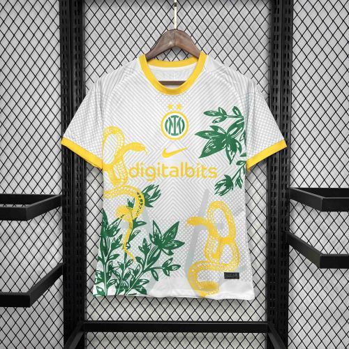 Inter de Milan jersey 24/25 Snake Yellow Special Edition Shirt