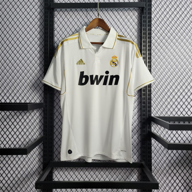 Real Madrid 2011-12 jersey retro home kit