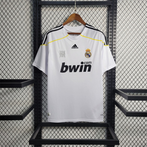 Real Madrid 2009-10 jersey retro home kit