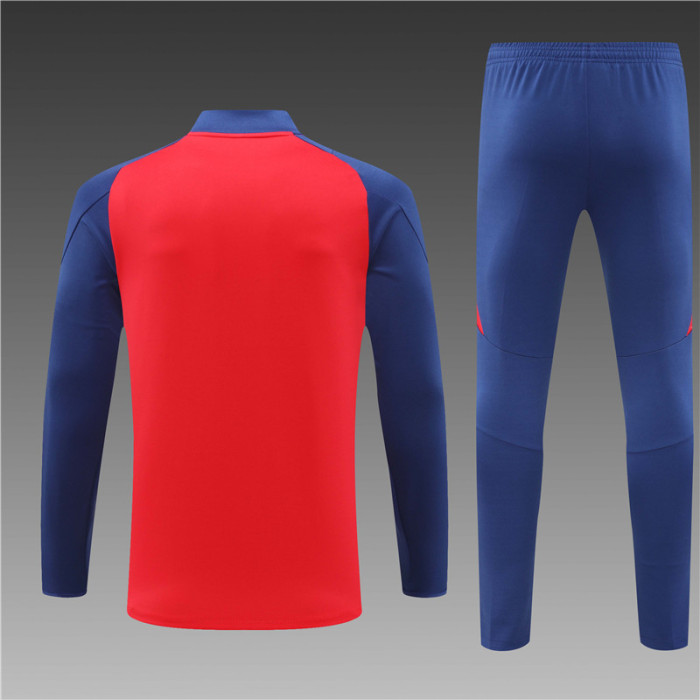 Spain tracksuit 24/25 red Quater Zip Training Kit